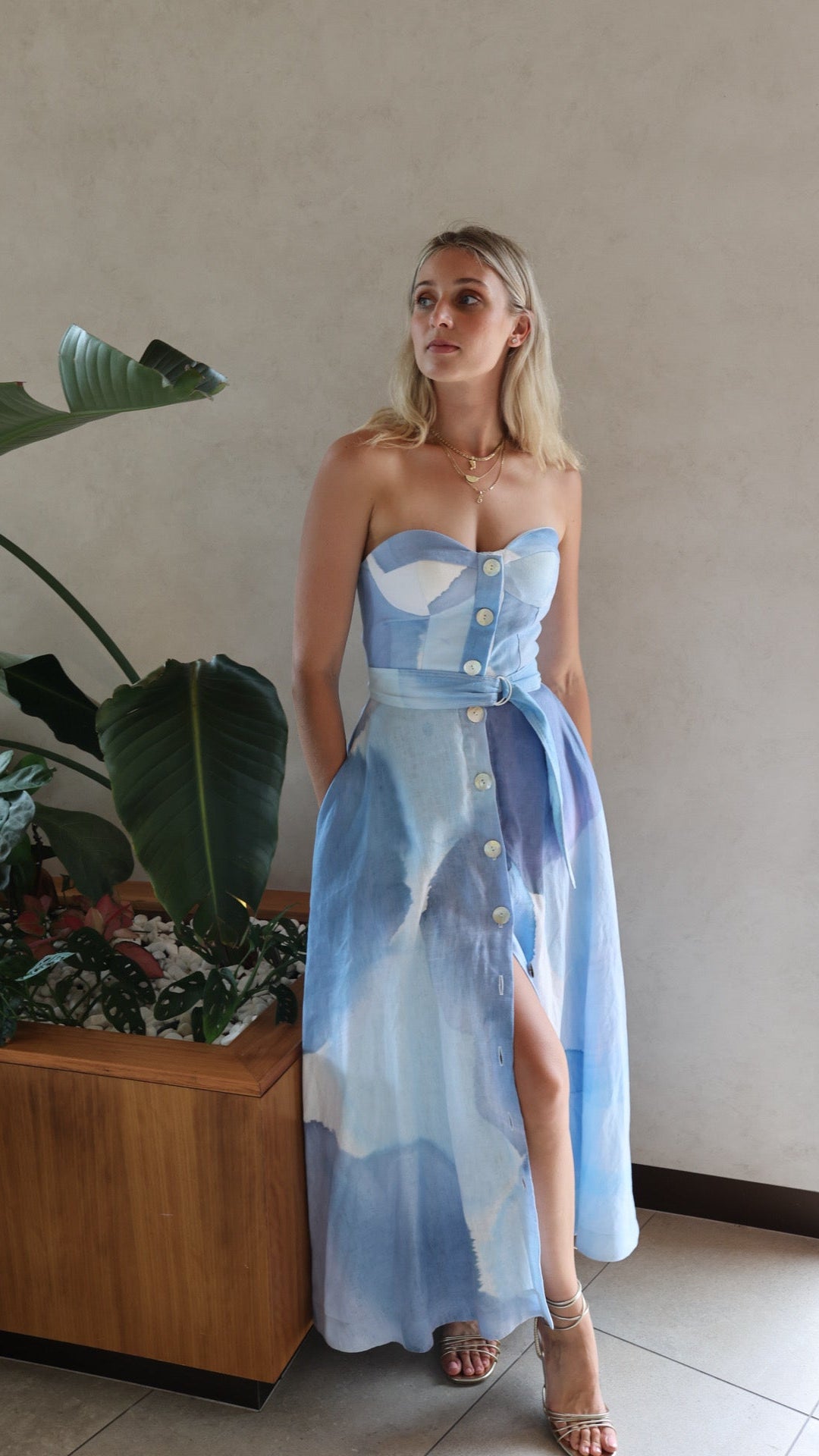 Seaglass Bustier Dress